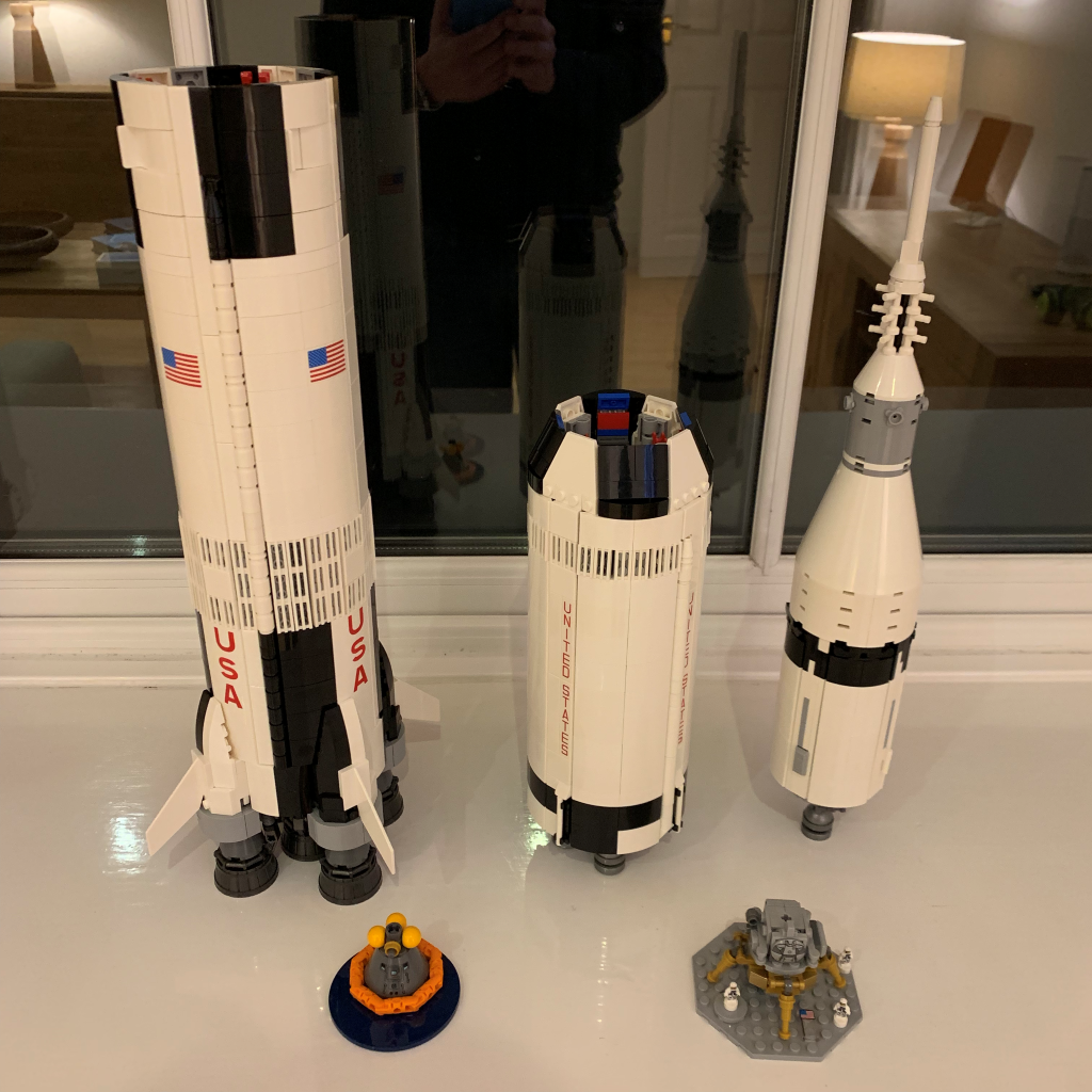 Mike Wilcock - Lego Nasa Apollo Saturn V Build - IT Professional, High ...